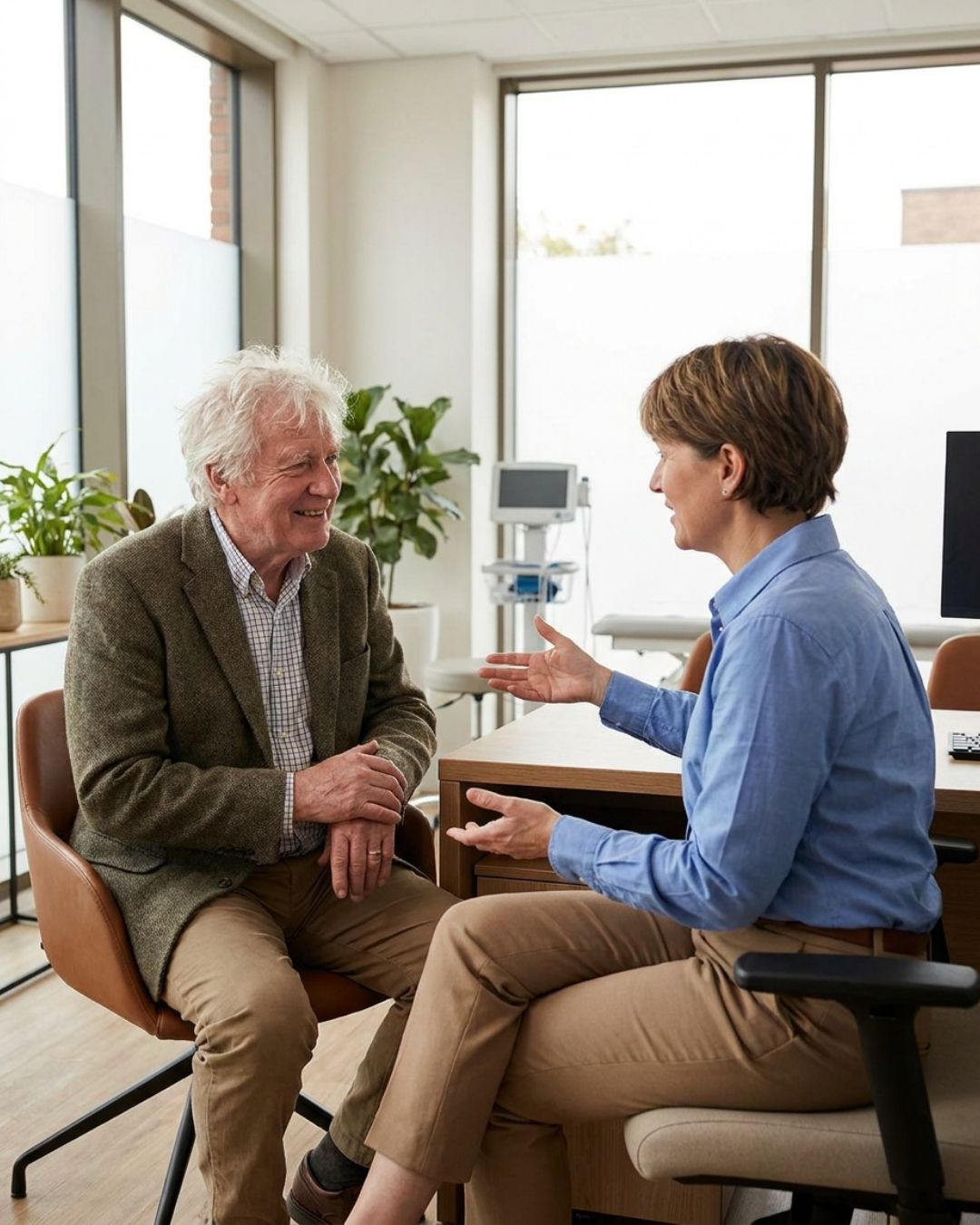 GP consultation about referral to Dutch Hip and Knee Clinic
